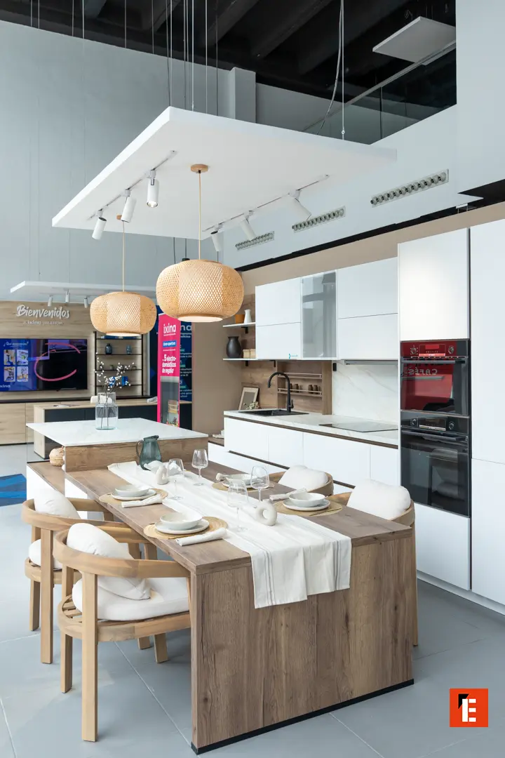 Cocina y comedor terminados, listos para vivir